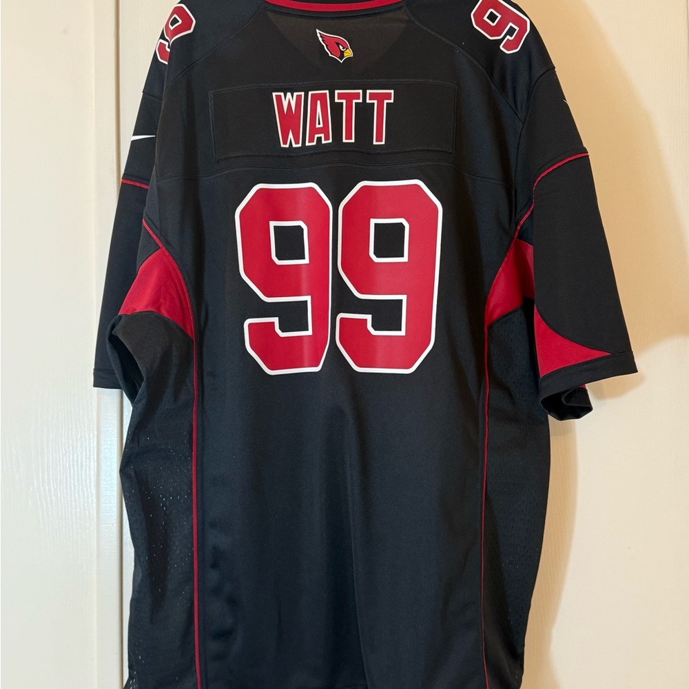 Nike Arizona cardinals NFL Black and Red Men's Jersey JJ Watt 99
